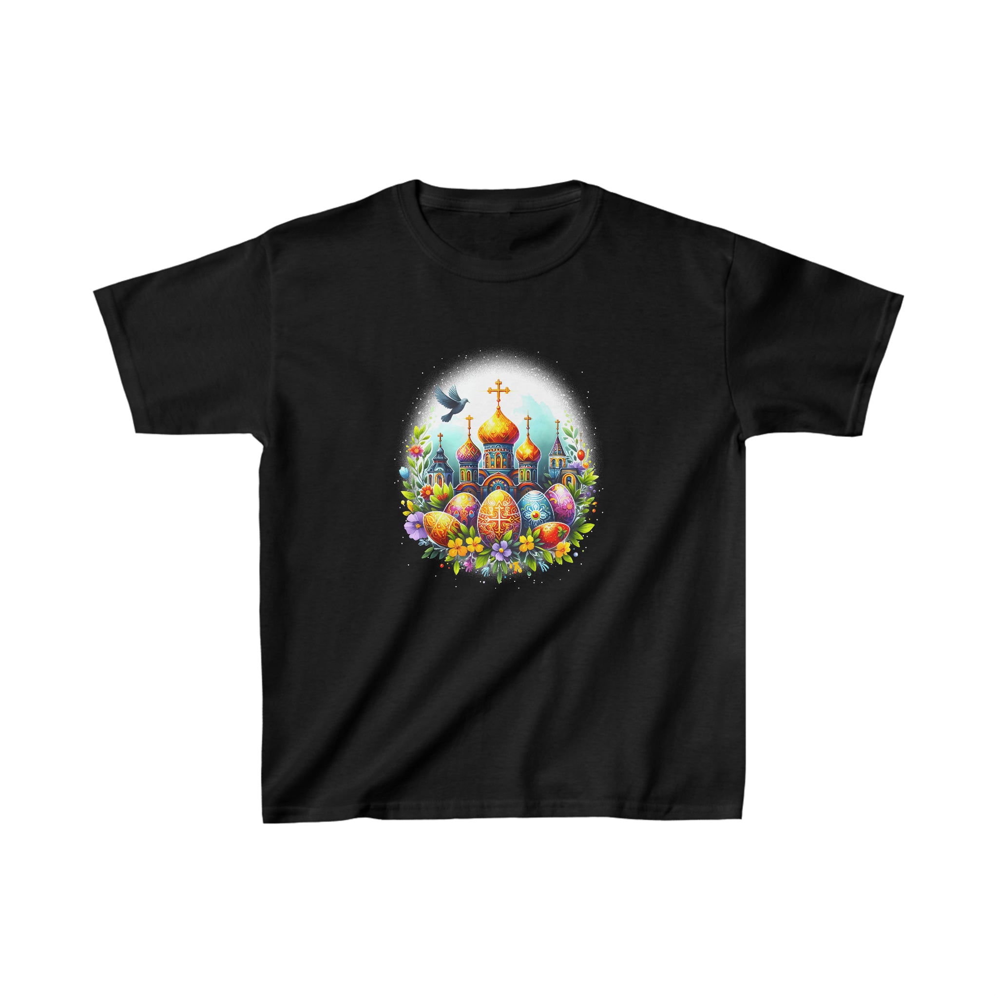 Christ is Risen Greek Russian Eastern Orthodox Pascha Easter Boys T Shirts