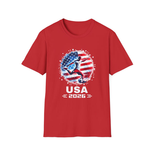 USA 2026 United States Sport USA Team 2026 Player 2026 USA T-Shirts for Men and Teens