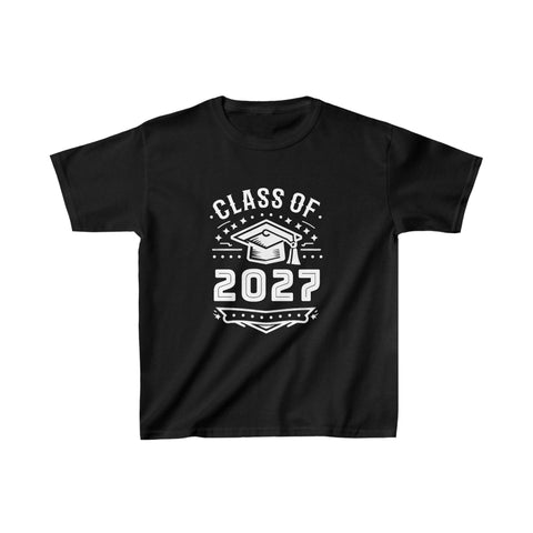 Senior 2027 Class of 2027 Graduation First Day Of School Boys Shirt