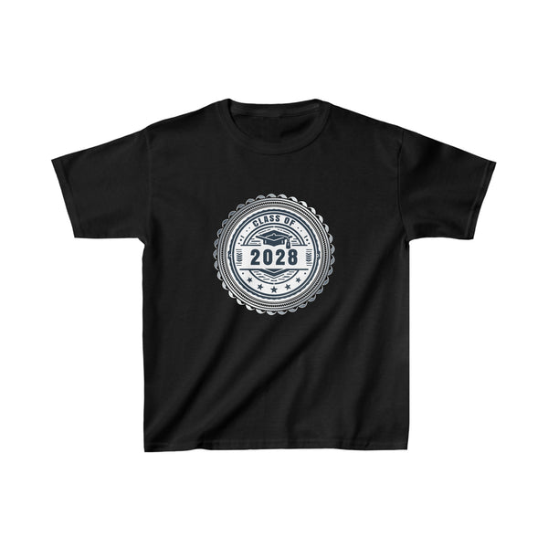 Class of 2028 Grow With Me Graduation 2028 Boys Shirts