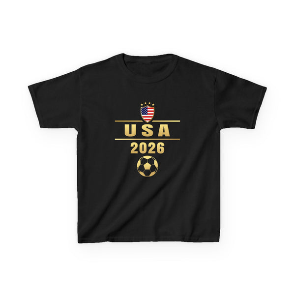 USA 2026 United States Sport USA Team 2026 Player 2026 USA T-Shirts for Kids Boys Girls