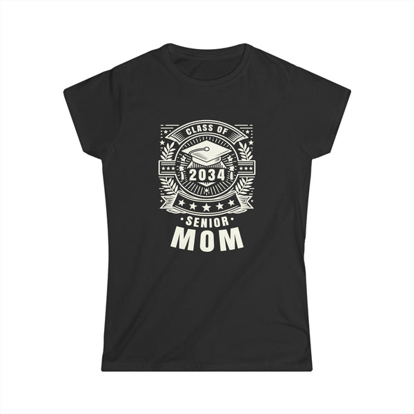 Senior 2034 Class of 2034 for College High School Senior Mom Womens T Shirts