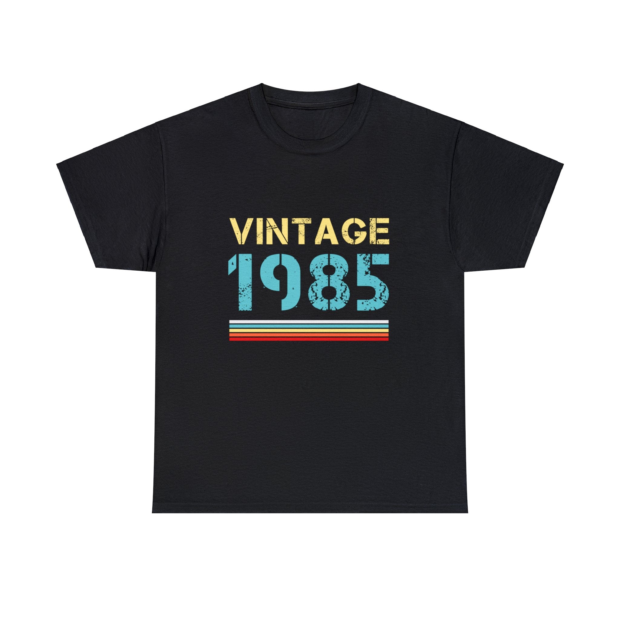 Vintage 1985 T Shirts for Men Retro Funny 1985 Birthday Mens T Shirts Plus Size Big and Tall