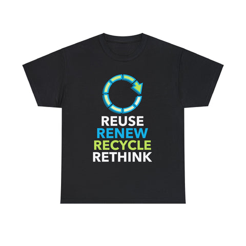 Earth Day Recycle Logo Vintage Recycling Gift Recycling Symbol Big and Tall Shirts for Men Plus Size