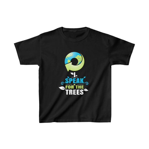 I Speak For The Trees Shirt Gift Environmental Earth Day Boys T Shirts