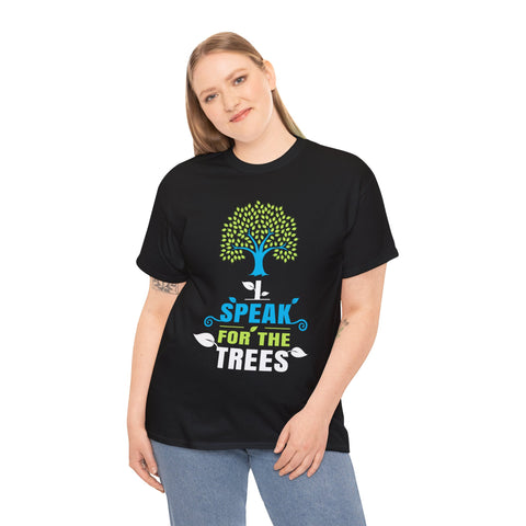 I Speak For The Trees Shirt Gift Environmental Earth Day Women Shirts Plus Size