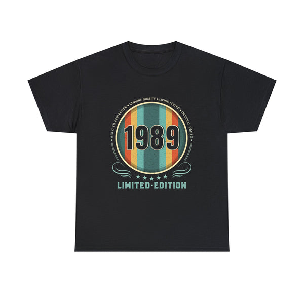 Vintage 1989 TShirt Women Limited Edition BDay 1989 Birthday Women Shirts Plus Size