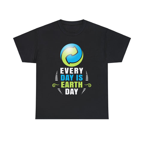 Everyday is Earth Day Crisis Environmental Activist Men Shirts Big and Tall Plus Size