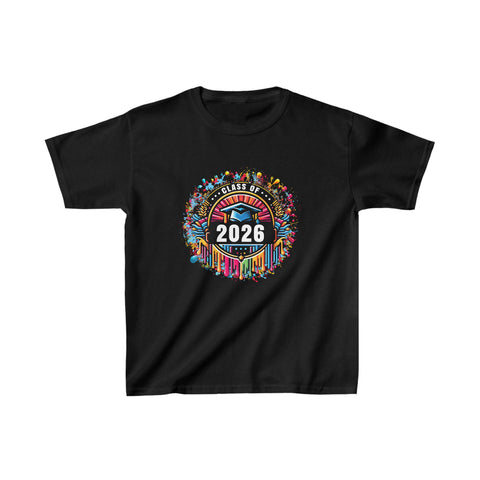 Class of 2026 Graduation School Vintage Senior 2026 T Shirts for Boys
