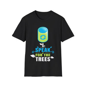 I Speak For Trees Planet Save Earth Day Graphic Men Shirts