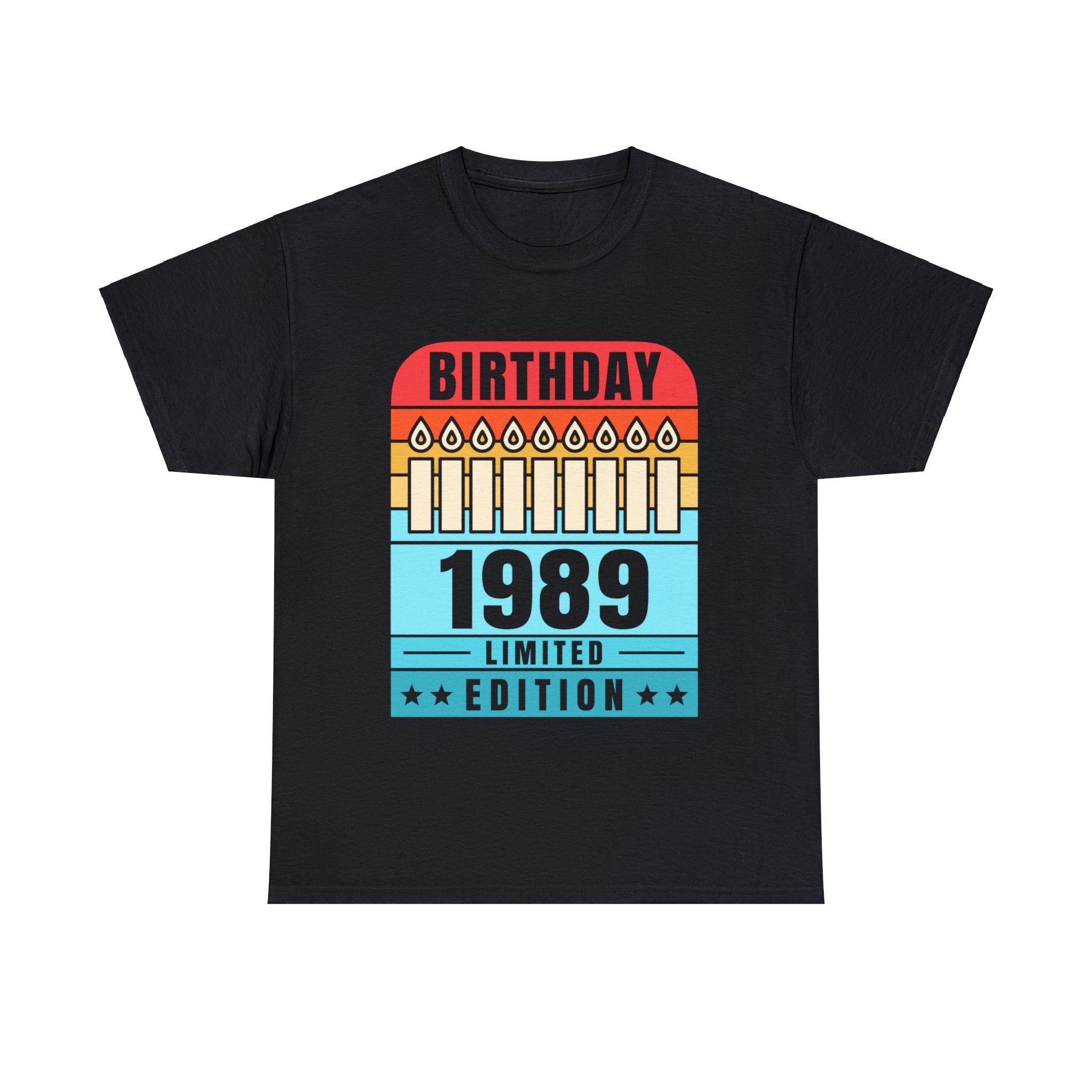 Vintage 1989 TShirt Men Limited Edition BDay 1989 Birthday Mens T Shirts Plus Size Big and Tall