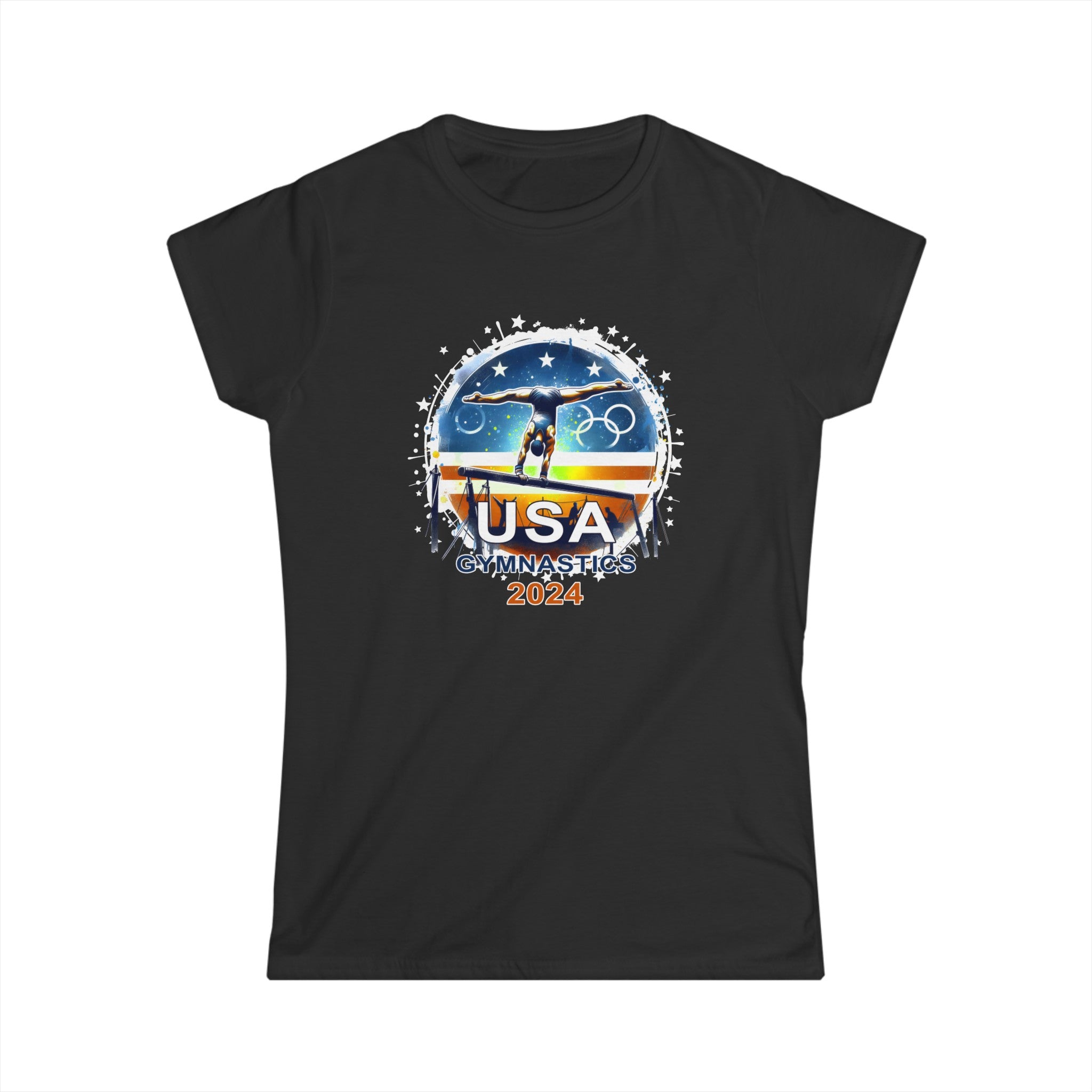 USA 2024 Games United States Sport 2024 USA Mens Gymnastics Women Tops