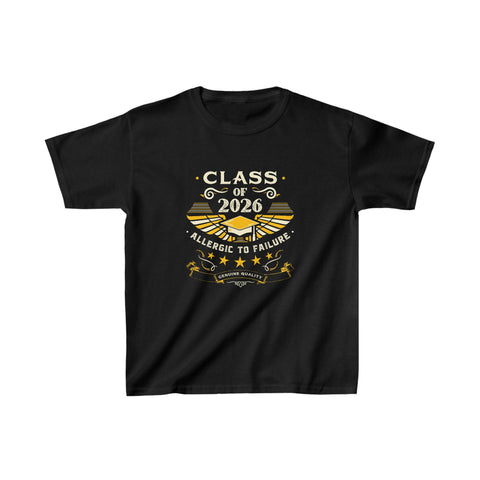 Class of 2026 Grow With Me First Day of School Graduation Boys Shirts