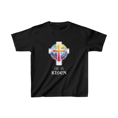 Easter Christian He Is Risen Resurrection Men Women Kids Boy Shirts