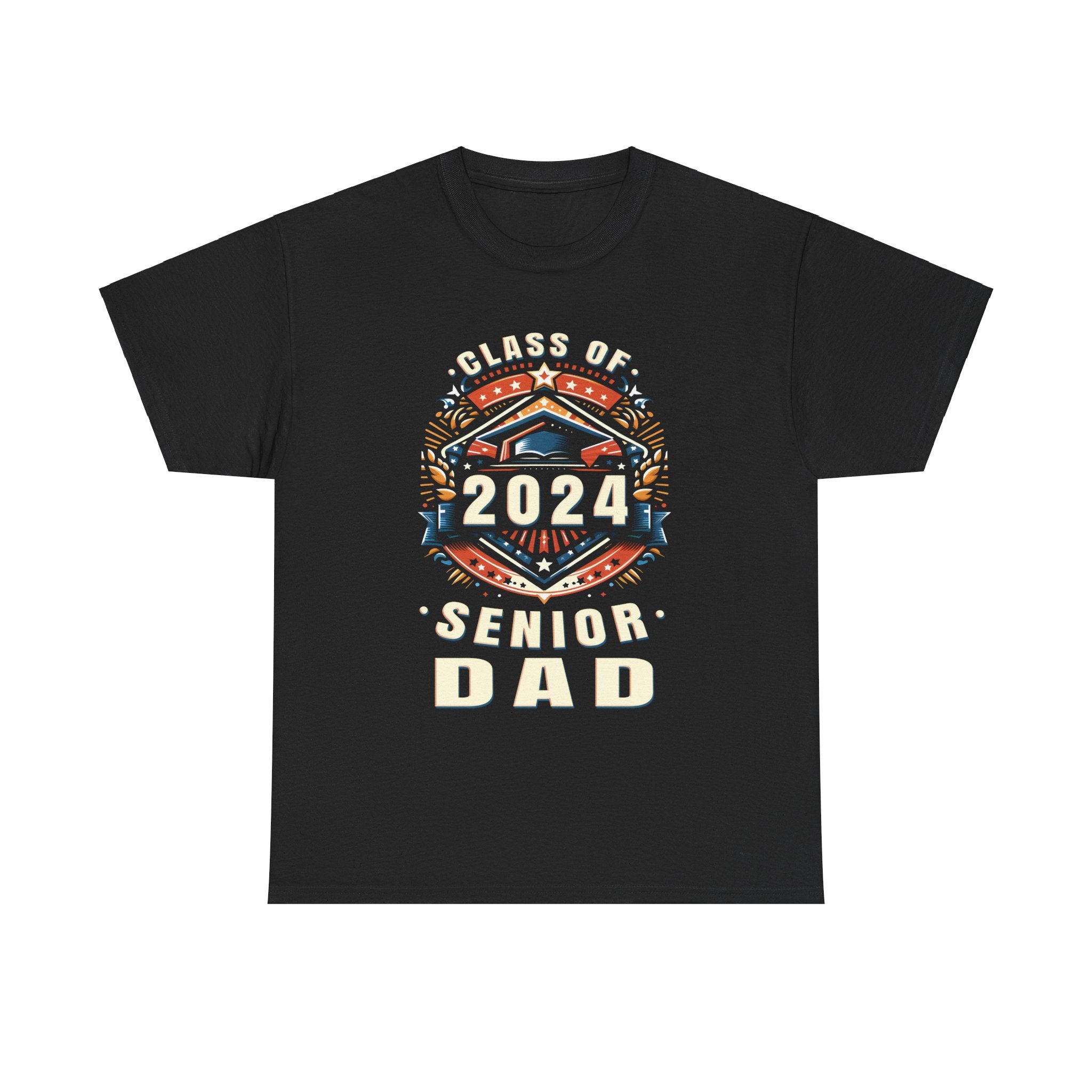 Proud Dad Class of 2024 Dad 2024 Graduate Senior Dad 2024 Men Shirts Big and Tall Plus Size
