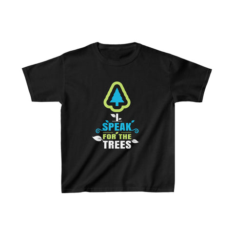 I Speak For The Trees Shirt Gift Environmental Earth Day Girls Tshirts
