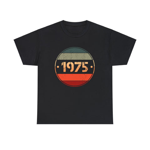 Vintage 1975 Limited Edition 1975 Birthday Shirts for Men Mens T Shirts Plus Size Big and Tall