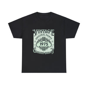 Vintage 1975 TShirt Men Limited Edition BDay 1975 Birthday Mens Tshirts for Men Big and Tall