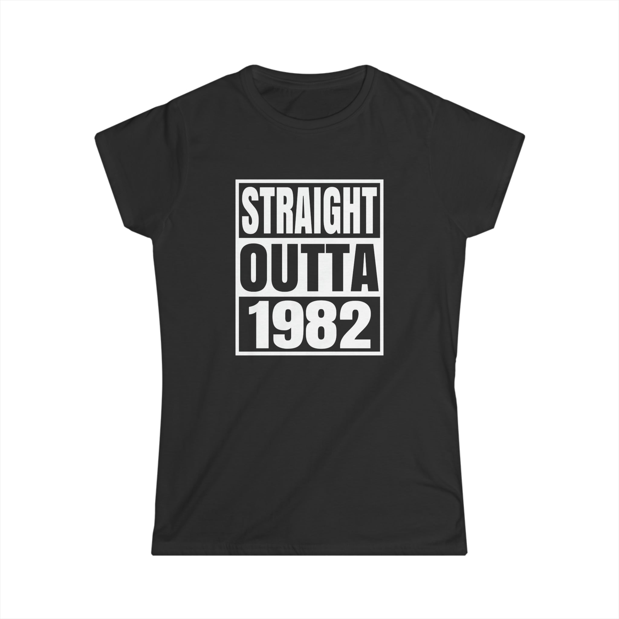 Vintage 1982 T Shirts for Women Retro Funny 1982 Birthday Women Shirts