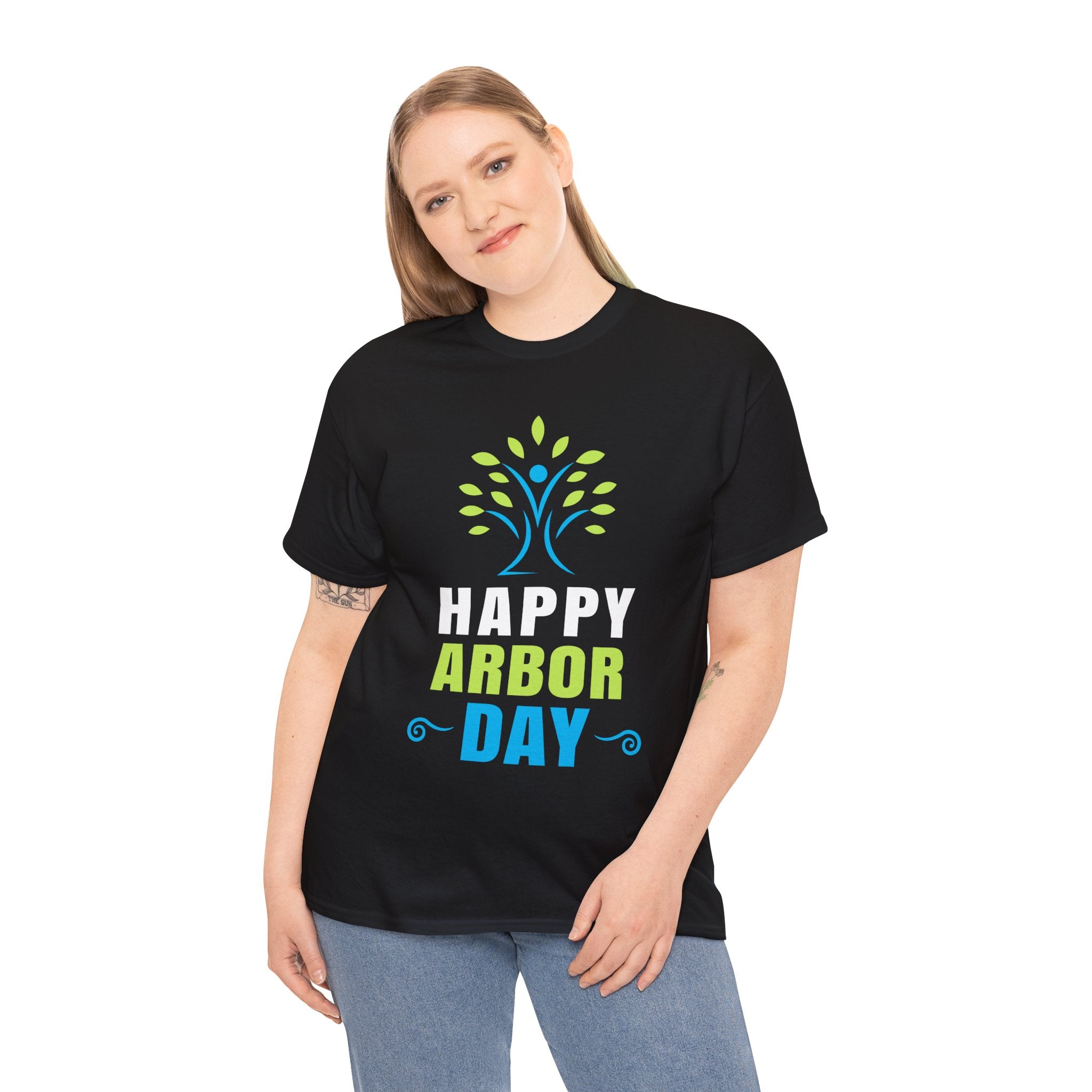 Happy Arbor Day Tree Hugger Cool Earth Day Arbor Day Womens Shirt Plus Size