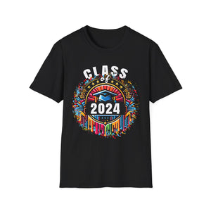 Senior 24 Graduation Class of 2024 Cute Senior 2024 Mens Shirt