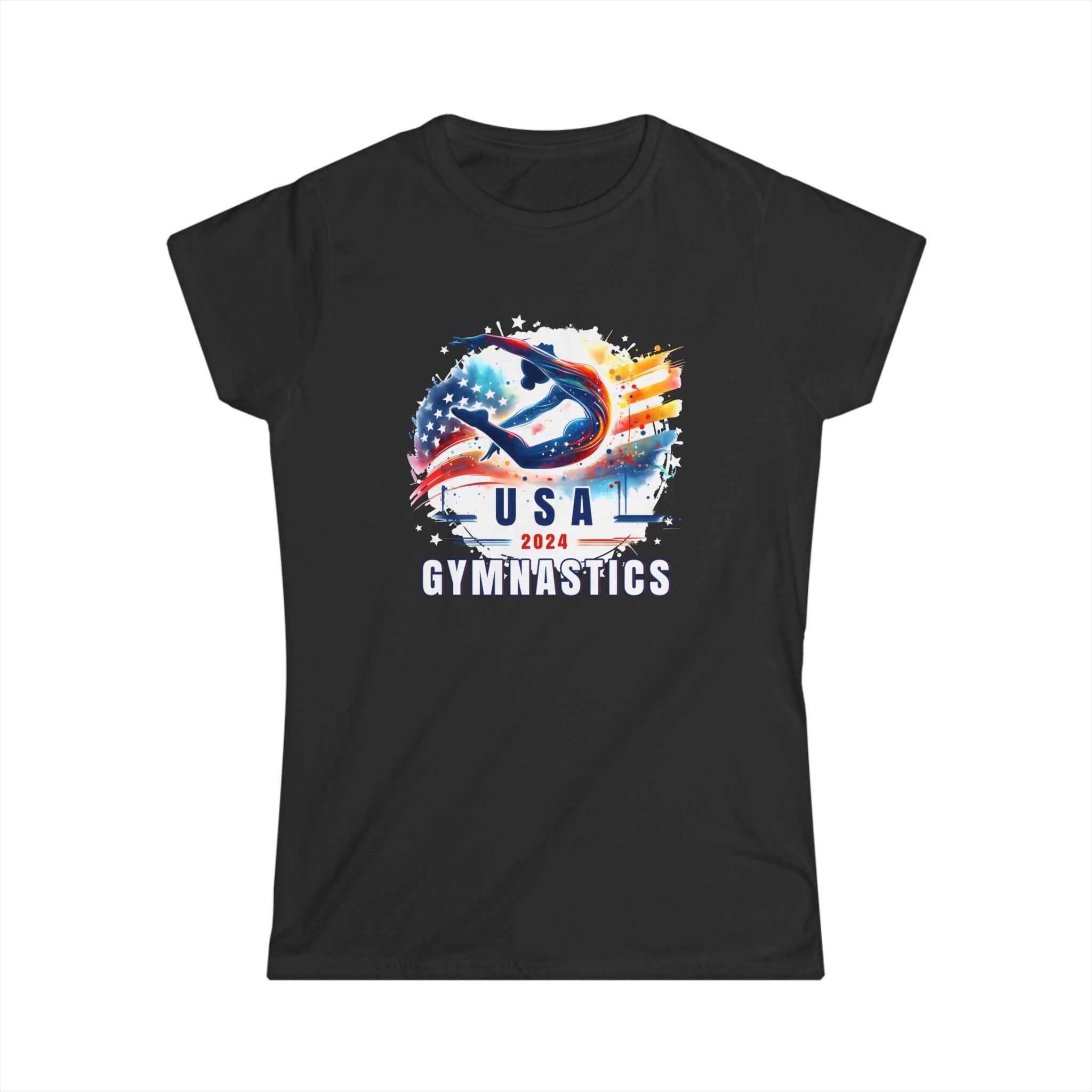 USA 2024 Games United States Gymnastics America 2024 USA Womens T Shirt