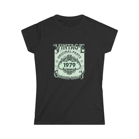 Vintage 1979 TShirt Women Limited Edition BDay 1979 Birthday Womens Shirts