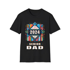 Proud Dad of a Class of 2024 Graduate 2024 Senior Dad 2024 Mens T Shirt