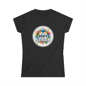 Senior 2024 Class of 2024 Seniors Graduation 2024 Senior 24 Women Shirts