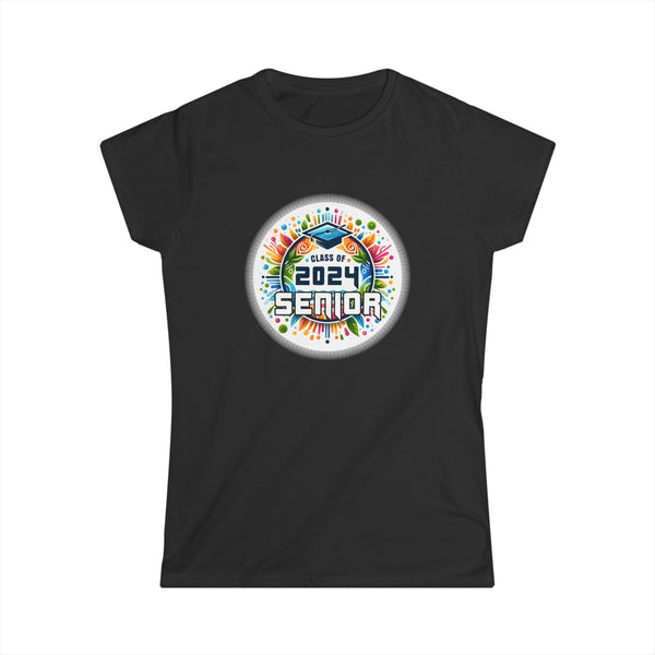 Senior 2024 Class of 2024 Seniors Graduation 2024 Senior 24 Women Shirts