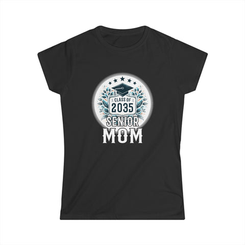 Proud Mom of 2035 Senior Class of 35 Proud Mom 2035 Womens Shirts