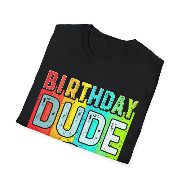 Perfect Dude Birthday Dude Graphic Novelty Shirt Birthday Gift for Men Dude Men Shirts