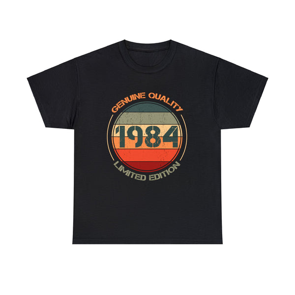 Vintage 1984 T Shirts for Men Retro Funny 1984 Birthday Mens T Shirts Plus Size Big and Tall