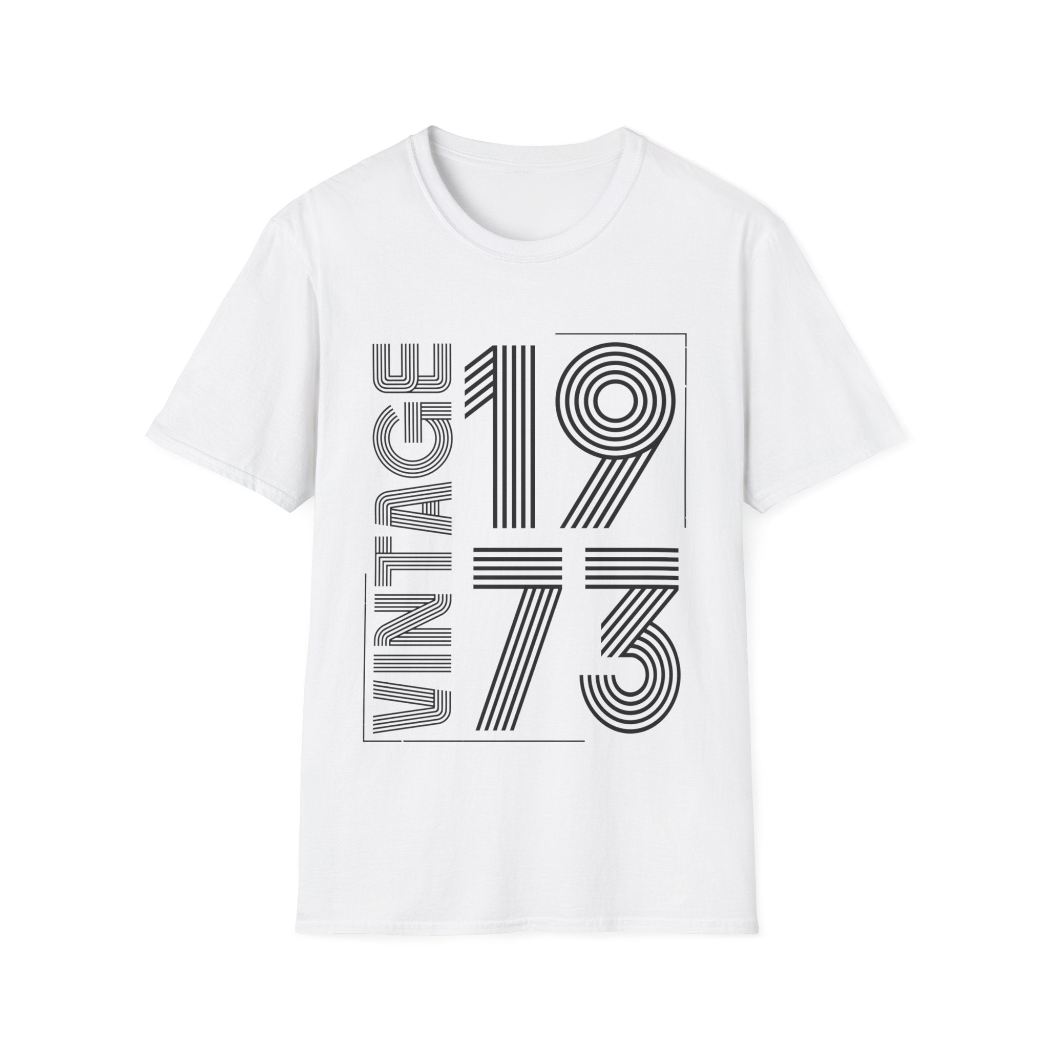 Vintage 1973 T Shirts for Men Retro Funny 1973 Birthday Mens Shirt