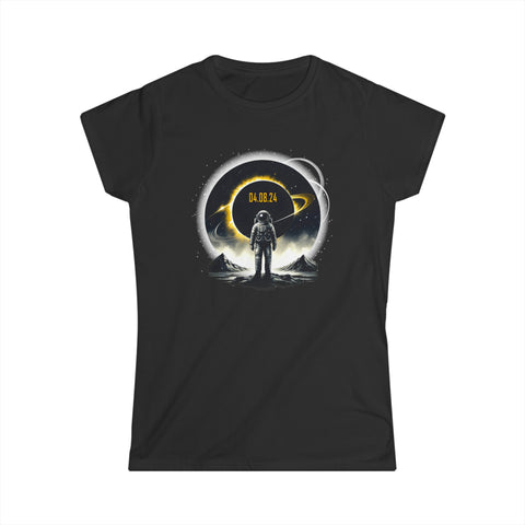 2024 Solar Eclipse American Totality Spring 4.08.24 Womens Shirts