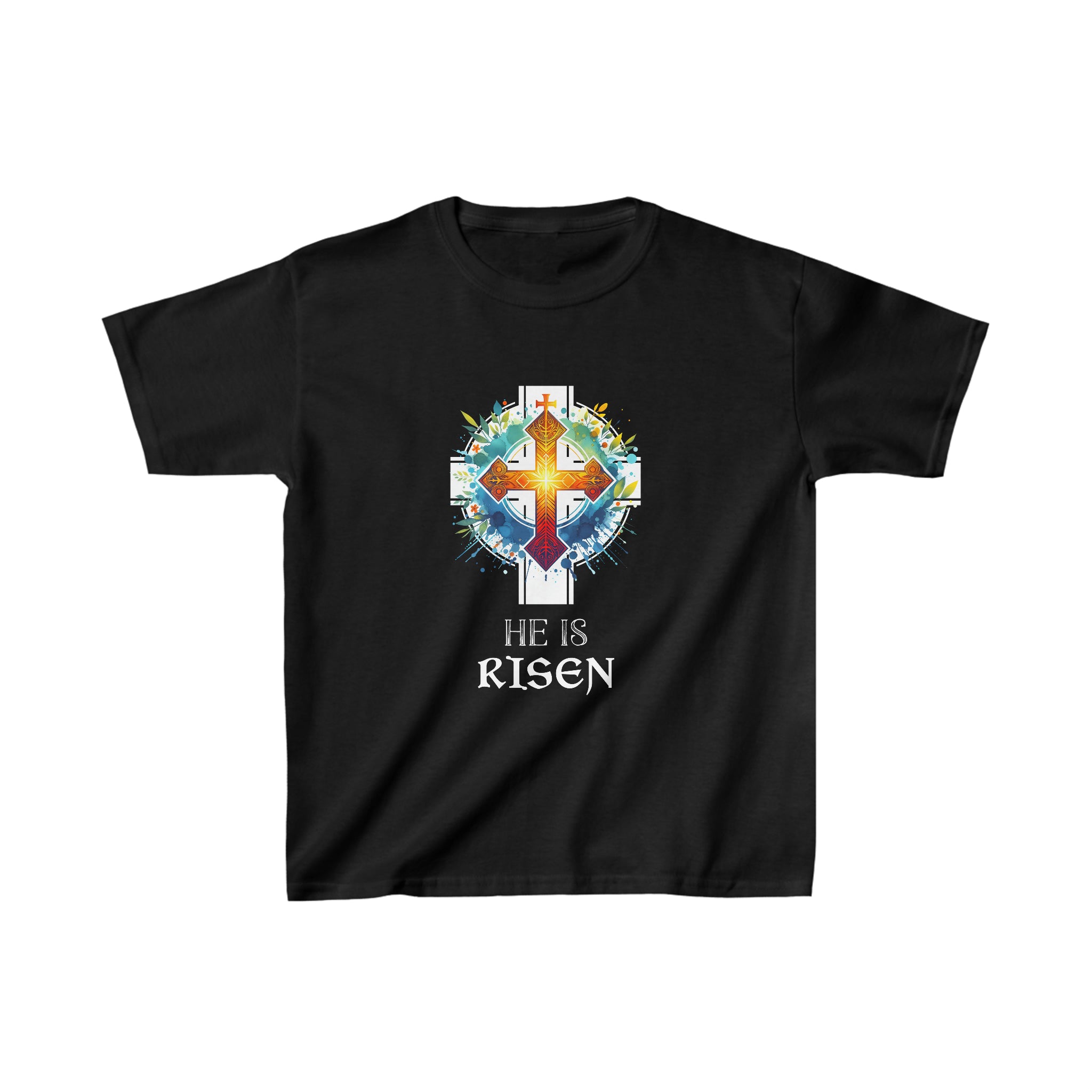 Easter Christian He Is Risen Resurrection Men Women Kids T Shirts for Boys