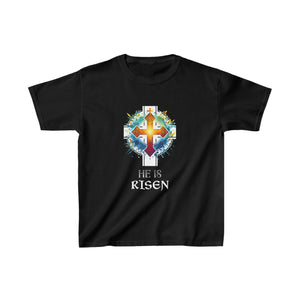 Easter Christian He Is Risen Resurrection Men Women Kids T Shirts for Boys