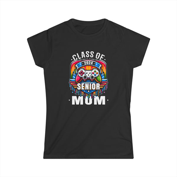 Senior 2024 Mom Graduate Cute Class of 2024 Shirt 2024 Shirts for Women