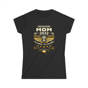 Proud Senior Mom Shirt Class of 2032 Decorations 2032 Womens Shirt