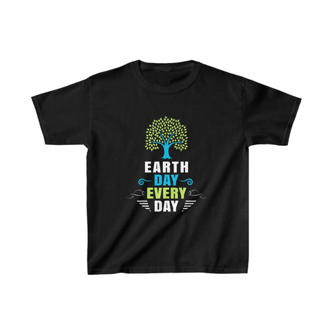 Earth Day Every Day Activism Earth Day Environmental Girls Shirts