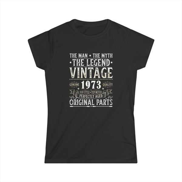 Vintage 1973 TShirt Women Limited Edition BDay 1973 Birthday Womens T Shirt