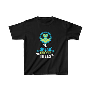 Nature Shirt I Speak For The Trees Save the Planet T Shirts for Boys