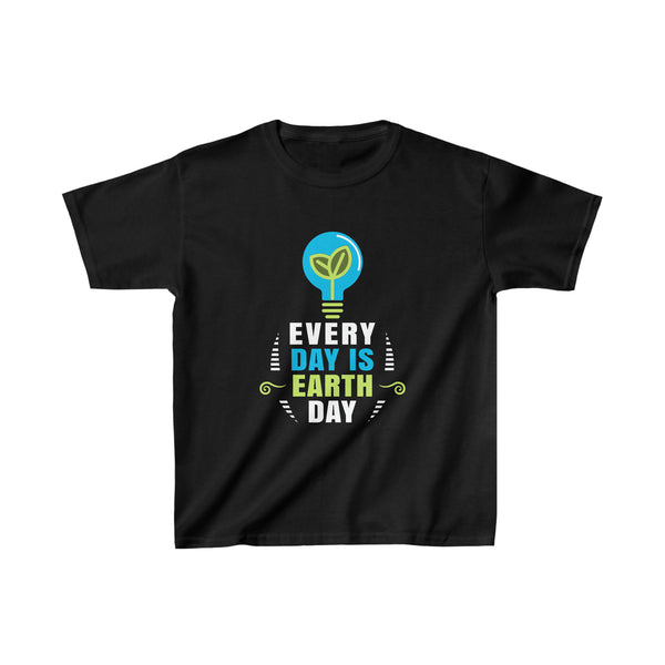 Environmental Crisis Planet Activism Everyday is Earth Day Girls Tshirts