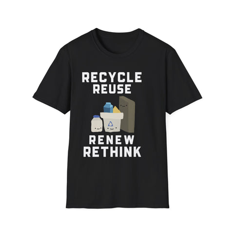 Earth Day Environment Logo Vintage Environmental Gift Environmental Symbol Mens Shirts