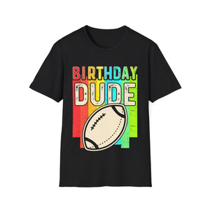Perfect Dude Birthday Boy Football Birthday Gifts Dude Birthday Gift Men Dude Mens T Shirt