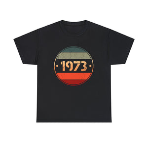 Vintage 1973 Limited Edition 1973 Birthday Shirts for Men Mens Tshirts for Men Big and Tall