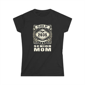 Senior 2035 Senior Mom Senior 2035 Parent Class of 2035 Shirts for Women