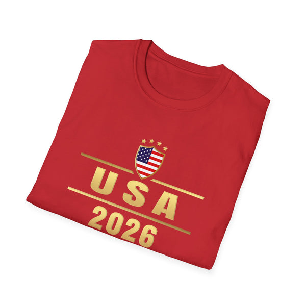 USA 2026 United States Sport USA Team 2026 Player 2026 USA T-Shirts for Men and Teens