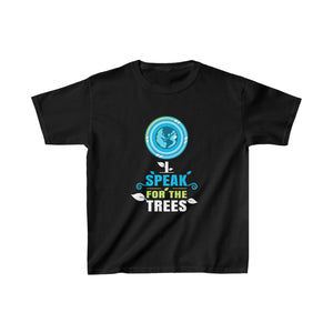 I Speak For Trees Earth Day Save Earth Inspiration Hippie Shirts for Girls