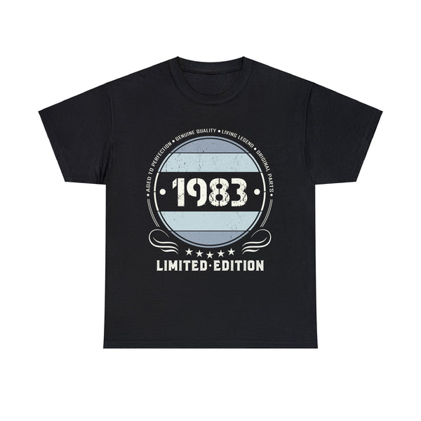 Vintage 1983 T Shirts for Men Retro Funny 1983 Birthday Big and Tall Tshirts Shirts for Men
